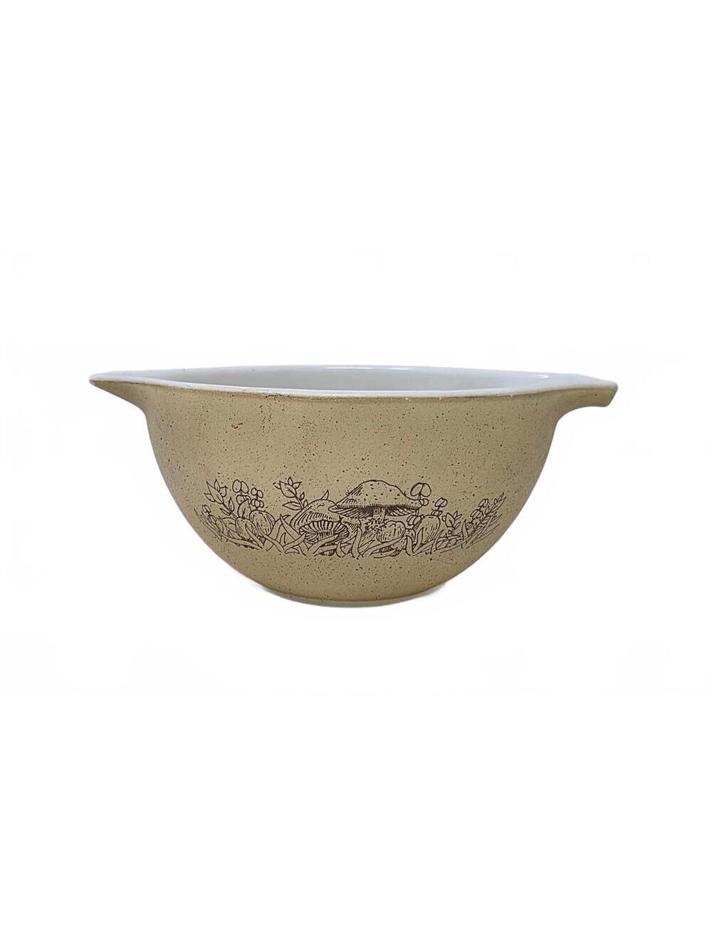 Vintage Pyrex Forest Fancies 441 Mushroom Cinderella Bowl 750 mL